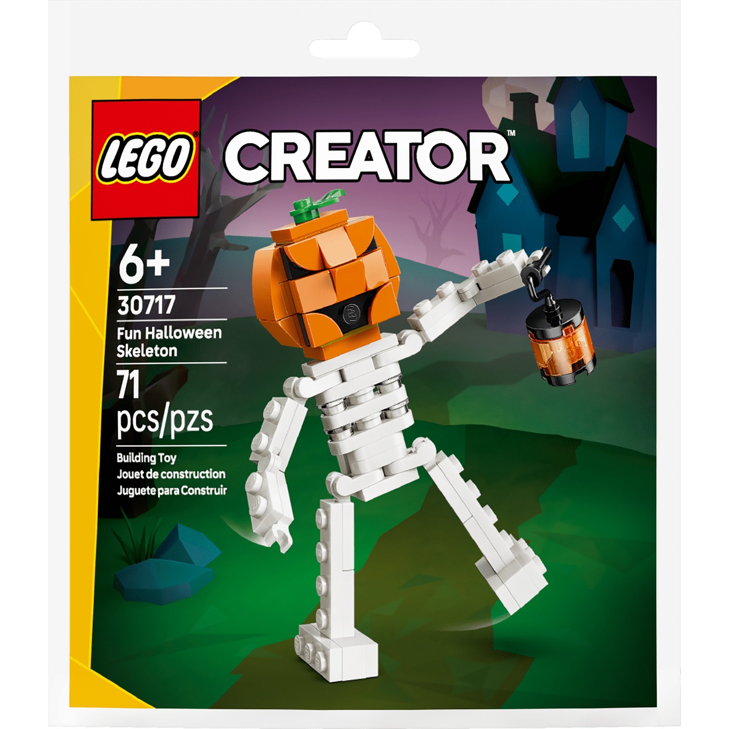 Детский конструктор LEGO Creator Fun Halloween Skeleton 30717 — фото 2