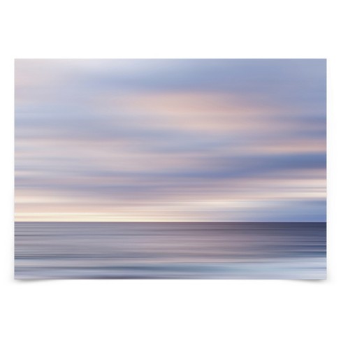 Americanflat Coastal Landscape 24x36 Poster - Ocean Horizon Wall