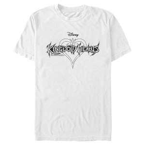 Men's Kingdom Hearts 1 Sketch Logo T-Shirt - 1 of 4