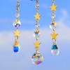 Crystals Suncatcher Moon Sun Catcher Hanging Ornaments Gifts For Christmas Birthday Valentine Mothers Day - 4 of 4