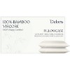 Delara 100% Organic Viscose Derived from Bamboo Pillowcases - Ultra-Soft Pillow Cover, Cooling & Breathable Pillowcase Set - 3 of 4
