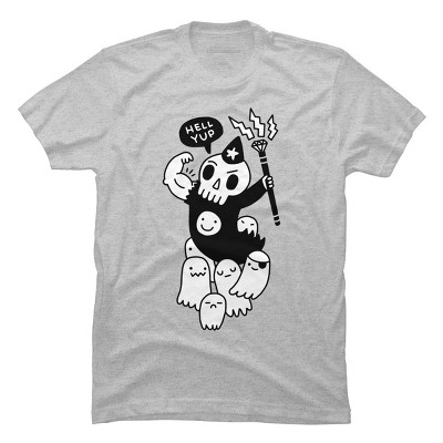 Men's Design By Humans Super Duper Necromancer By obinsun T-Shirt