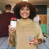 Big Dot of Happiness Merry Little Christmas Tree - Red Car Christmas Party Money and Gift Card Sleeves - Nifty Gifty Card Holders - 8 Ct - 2 of 4