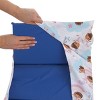 NoJo Disney Doc McStuffins Cuddle Team Purple, Pink and Aqua Rainbows and Clouds Preschool Nap Pad Sheet - 2 of 4
