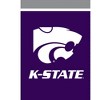 Briarwood Lane Kansas State Wildcats House Flag NCAA Licensed 28" x 40" - 3 of 4