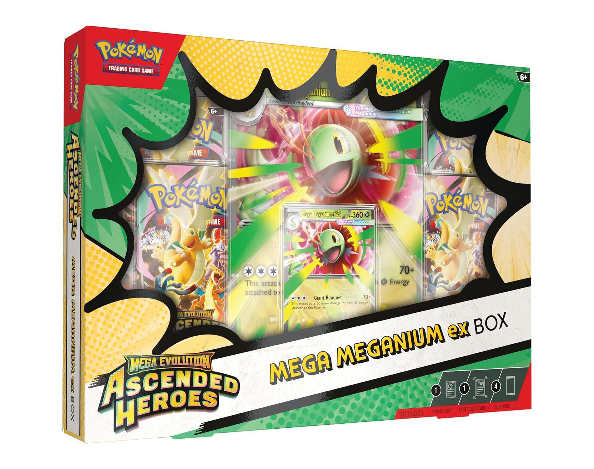 Pokemon TCG: Mega Evolution - Ascended Heroes Mega Meganium ex Box