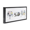 Stupell Industries Vintage Video Game Controllers, 31" x 14" - 3 of 4