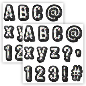 Creative Teaching Press® Chalk It Up! Colorful Chalk Designer Letters, 216 Pieces Per Pack, 2 Packs - 1 of 4