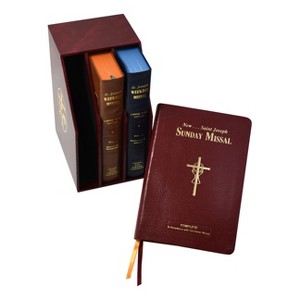 St. Joseph Daily and Sunday Missal - by  Catholic Book Publishing & Icel (Leather Bound) - 1 of 1