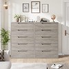 5 Drawer Dresser for Bedroom, 16.1"D x 35.4"W x 51"H in Simply Modern Chest of Drawers, Wood Storage Dresser with Deep Drawers - 3 of 4
