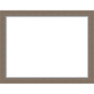 Amanti Art Eva Black Silver Narrow Framed Dry Erase Magnetic Board - 1 of 4