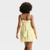 Women's Knit Chiffon Tiered Ruffle Sleeve Mini A-Line Dress - Wild Fable™ - 2 of 3