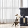 Cat Tree, 33.1-Inch Cat Tower, Cat Condo for Large Cats up to 16 lb, Large Cat Perch, 2 Cat Caves, Scratching Post, Cat Houses for Indoor - 2 of 4