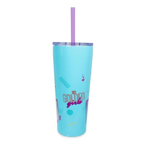 Disney Lilo And Stitch Stainless Steel Tumbler Hot Or Cold Lid Straw 22 oz