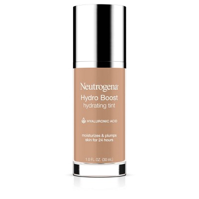 Neutrogena Hydro Boost Hydrating Tint Liquid Foundation with Hyaluronic Acid, Moisturizing & Lightweight Water Gel Formula - 40 Nude