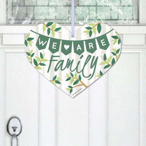 Download Big Dot Of Happiness Family Tree Reunion Hanging Porch Family Gathering Party Outdoor Decorations Front Door Decor 1 Piece Sign Target