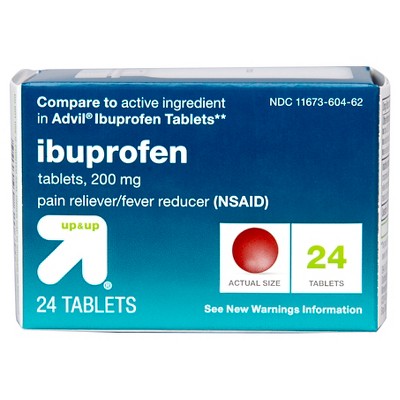 Ibuprofen (NSAID) Pain Reliever & Fever Reducer Tablets - Up&Up™ : Target