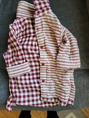 Toddler Cubs Flannel Shirt- Wrangler Red 3T