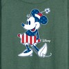 Women's - Disney - Americana Lightweight French Terry Wide Neck Long Sleeve Shirt - 2 of 4