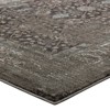 Modway Berit 5x8 Area Rug – Distressed Vintage Floral Lattice in Brown/Beige, Tight Low Pile Two-Ply Polypropylene Yarn Carpet - 3 of 4
