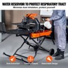 VEVOR Wet Tile Saw with Stand, 10-inch 65Mn Steel Blade, 4500 RPM Motor, Tile Cutter Wet Saw with Water Reservoir and Casters, Black - 4 of 4