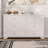 Bella Depot 53''W 6 Drawers Wooden Dresser - 2 of 4