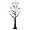 Nearly Natural 4-ft Pre-Lit Halloween Black Twig Artificial Fall Tree with 240 Orange and Purple LED Lights - 4 of 4