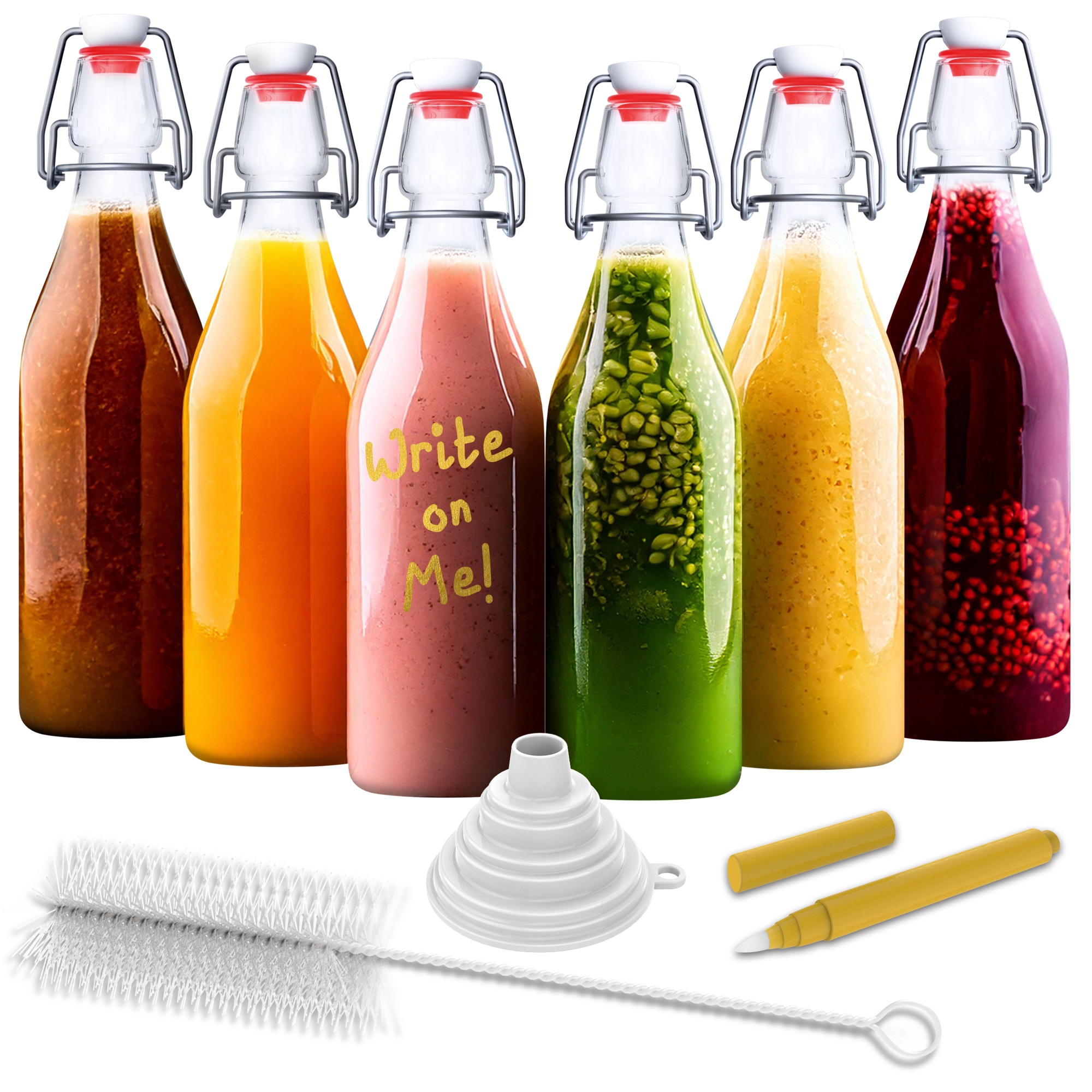 Nevlers Airtight Swing Top Bottles
