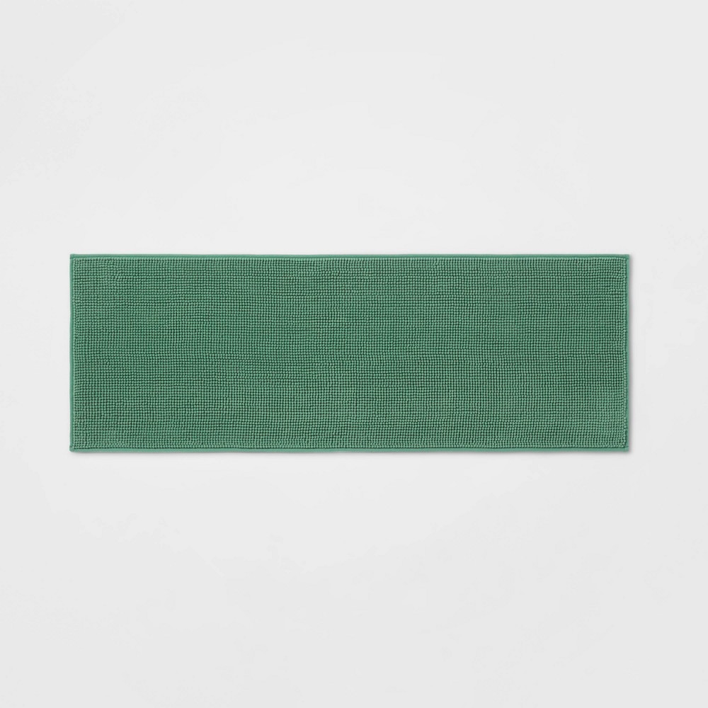  Everyday Chenille Bath Runner Light Green