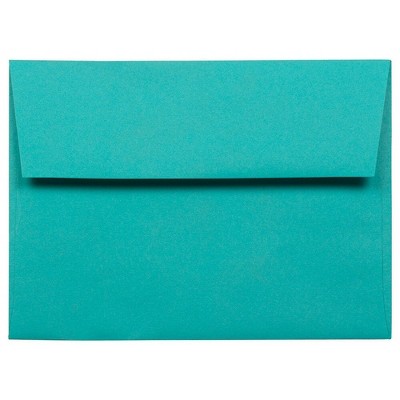 Jam Paper A6 Colored Invitation Envelopes - 4 3/4 X 6 1/2 - Sea Blue ...