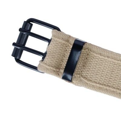 CTM Kids 2 Hole Roller Buckle Canvas Belt - image 3