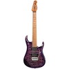 Ernie Ball Music Man JP15 7 String Electric Guitar Purple Nebula - 3 of 4