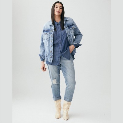 Plus Size Acela Boyfriend Jean