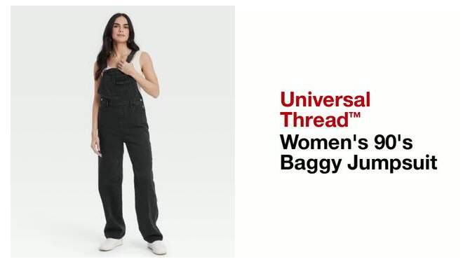 Women's 90's Baggy Jumpsuit - Universal Thread™, 2 of 7, play video