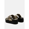 Gound Platform Lug Sole Metal Buckle Sandals Women - 4 of 4