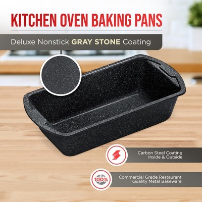 Bakken Swiss 6-Piece Non-Stick Gray Stone Bakeware Set