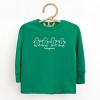 SmileyWorld Gingerbread - Toddler Long Sleeve Graphic Tee and Youth Long Sleeve Graphic T-Shirt - 2 of 3