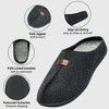 Alpine Swiss Bruce Mens Felt Faux Wool Clog Slippers Comfortable Slip On House Shoes - 2 of 4