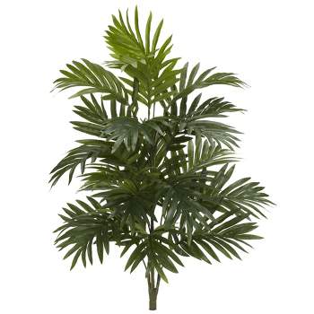 Nearly Natural 30-in Areca Palm Artificial Plant (Set of 3)
