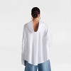 KBB by KAHLANA Women's 'The Hi-Low Blouse' - White - 2 of 3