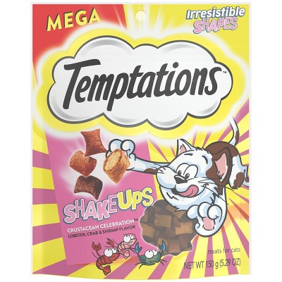 Temptations Shake Ups Crustacean Celebration Crunchy Cat Treats - 5.29oz