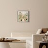 Art Remedy Sage Butterfly Colorful buterfly and flowers wall art Framed - 2 of 4