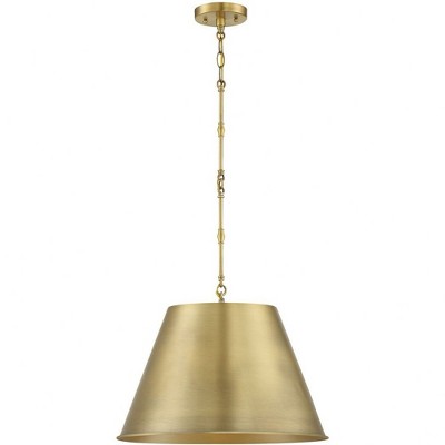 Savoy House Alden 1 - Light Pendant in  Warm Brass