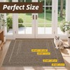 Dirt Trapper Door 32 inchx 48 inch Non - Slip Washable Entrance Mats Beige Absorbent Fade - Resistant Low Profile Floor Mats - 2 of 4