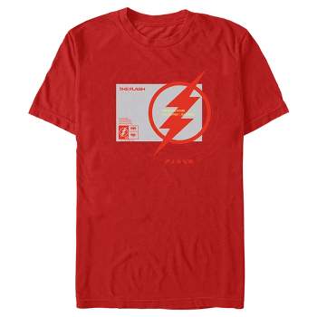 Men's The Flash Saving the Future and the Past Lighting Bolt T-Shirt
