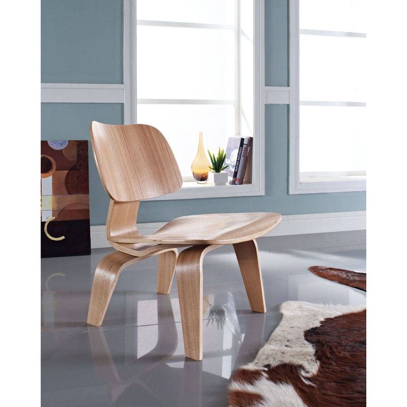 Fathom Wood Lounge Chair - Modway, 2 of 6