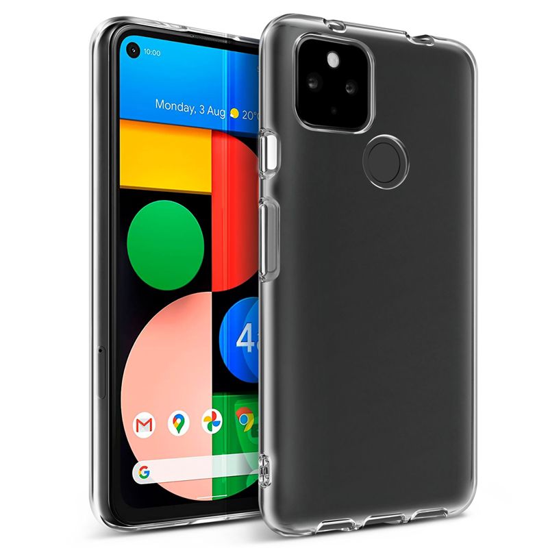 Insten Clear Case For Google Pixel, Soft TPU Phone Case, Ultra Slim, Shock Absorption Protective Cover (NOT for Pixel 4), 1 of 6