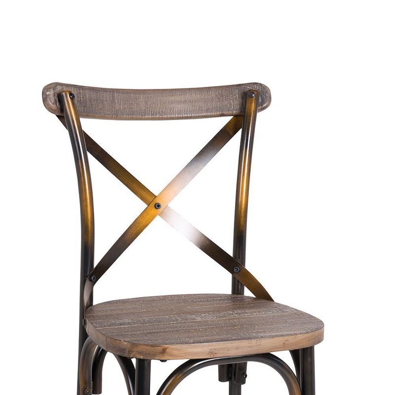 Zaire Side Dining Chair Antique Copper - Acme Furniture, 6 of 8