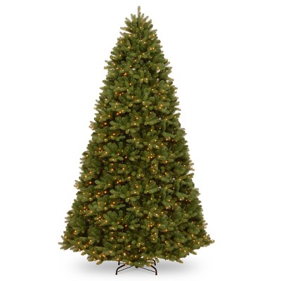 Prelit PowerConnect Newberry Spruce Artificial Christmas Tree Dual Color Lights - National Tree Company