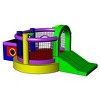 Fort N Sport Inflatable Backyard Bounce House with Slide, Basketball Hoop, Bonus Bounce Area, and Blower – Giant Summer Play Center for Kids - 3 of 4